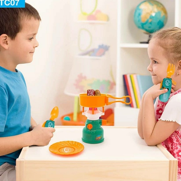 Picosso Tiles - Kids Play Camping Cooking Set With Working Lights - Picture 4 of 5